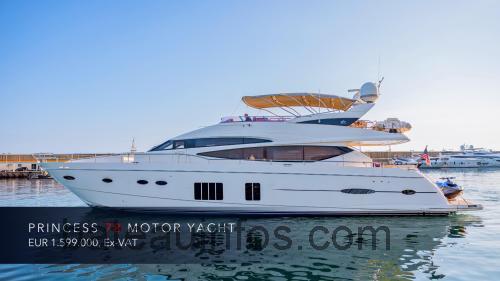 Princess 78 Motor Yacht avis et fiche technique 